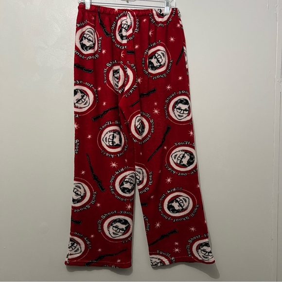 Turner Entertainment "A Christmas Story" Fleece Pajama Pants | Adult Size Medium - Picture 3 of 6